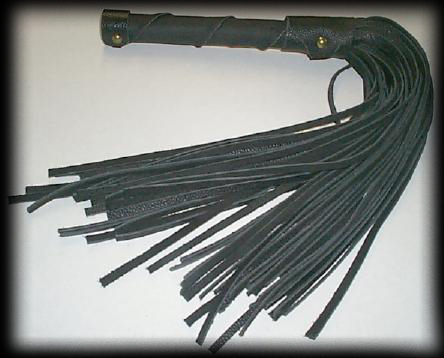 50 falls leather flogger cat o nine tails